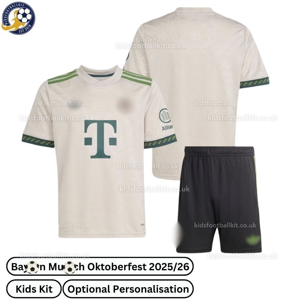 Bay^_^rn Oktoberfest Kids Football Kit 2025/26 (No socks)